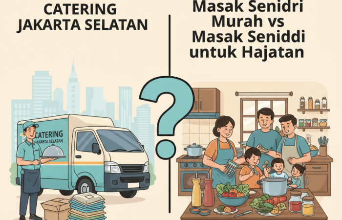 Catering jakarta selatab VS Masak sendiri untuk hajatan mana yang lebih murah?