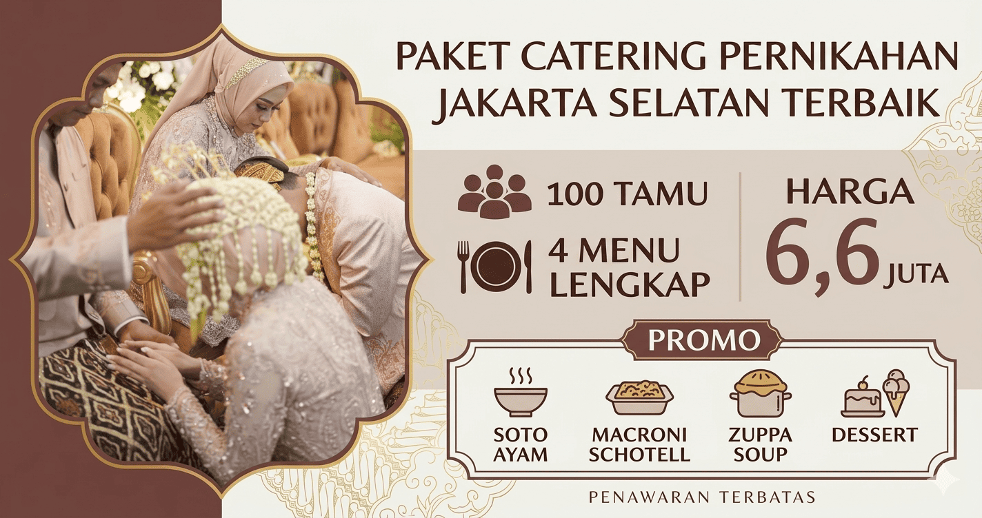 Paket Catering Pernikahan Jakarta Selatan Terbaik
