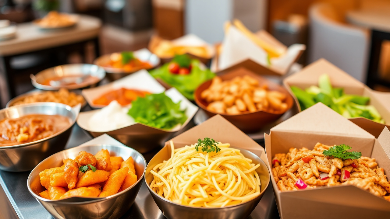 alt: perbedaan catering prasmanan standing party nasi box pernikahan dalam satu visual