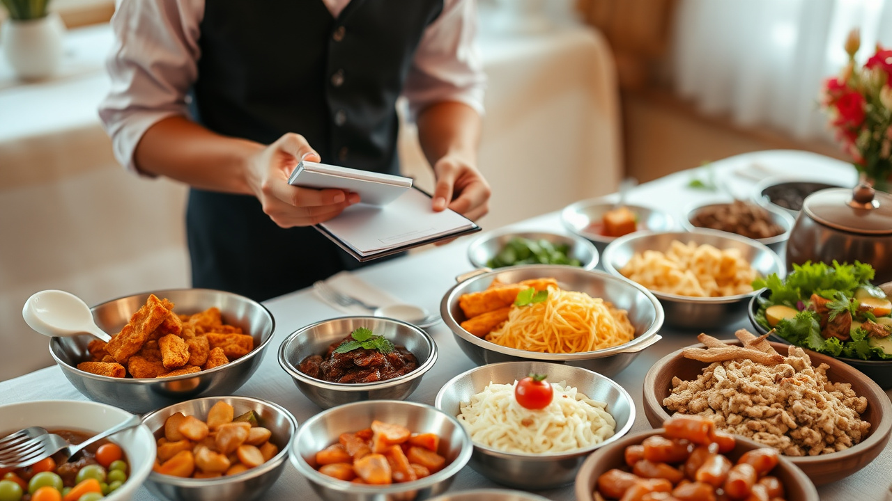 cara menghitung kebutuhan catering pesta prasmanan pernikahan