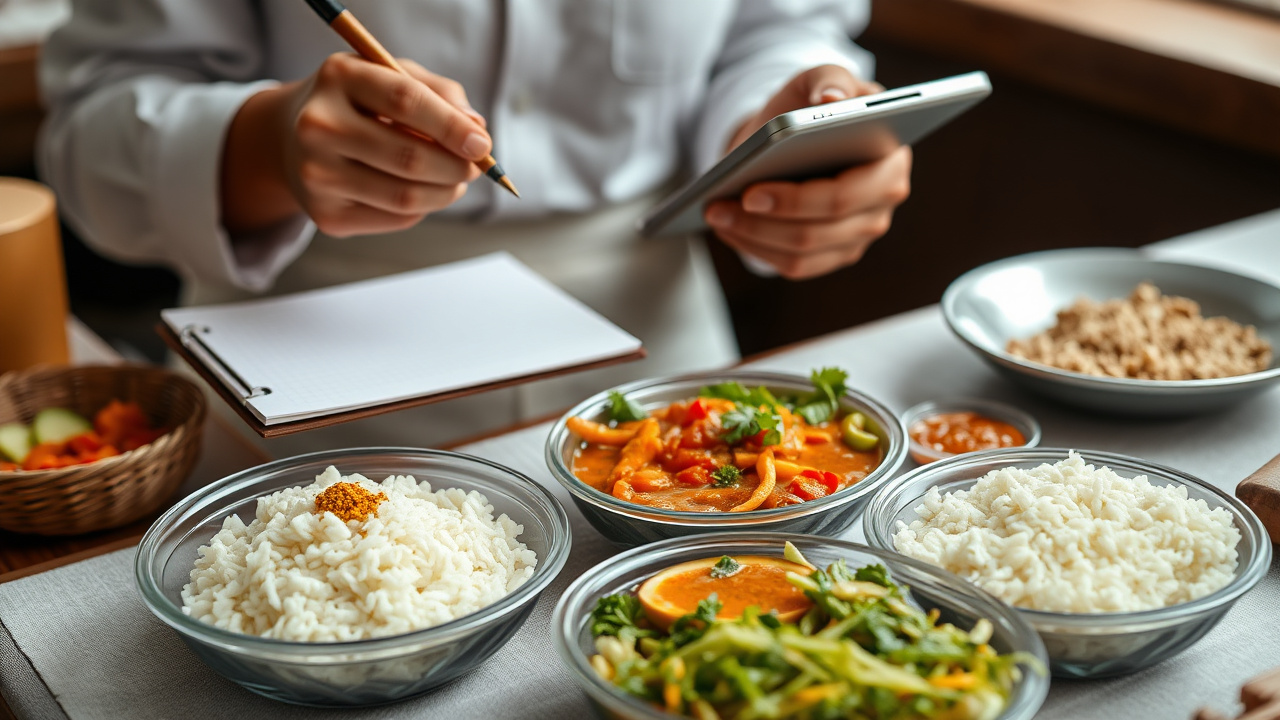 porsi ideal makanan per orang catering pesta