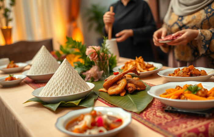 tradisi makanan pernikahan adat Jawa rewang masak bersama