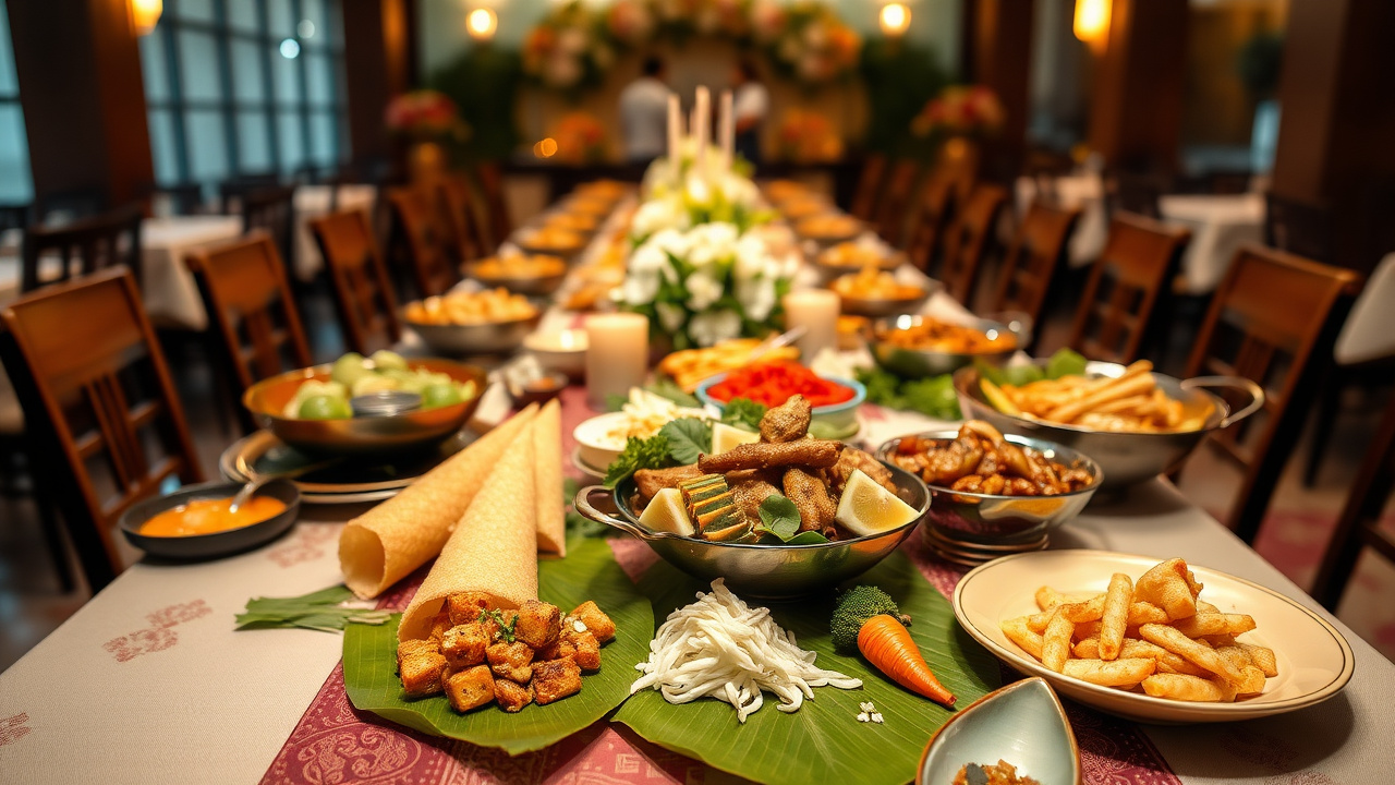 adaptasi tradisi makanan pernikahan adat Jawa di catering modern